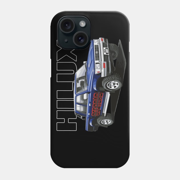 LN107 Hilux PickUp Double Cab 4WD '94 5th gen Phone Case by cowtown_cowboy