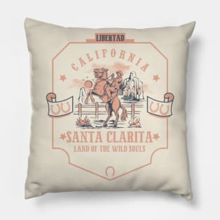 Santa Clarita California wild west town Pillow