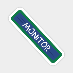 Hubie the Monitor Sash Magnet