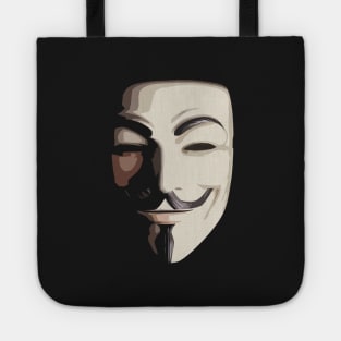 Guy Fawkes Mask Tote