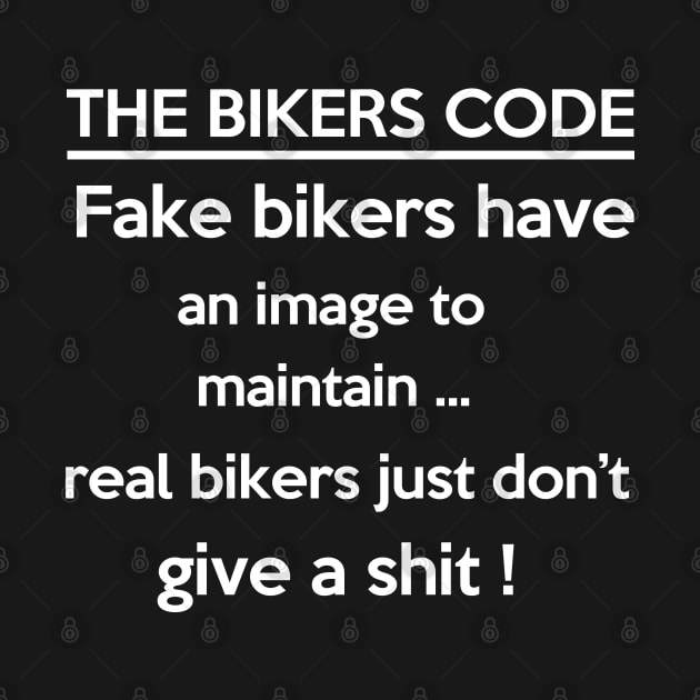 The Bikers Code by Marks Marketplace