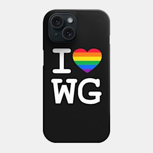 WG Pride "I Heart" Phone Case