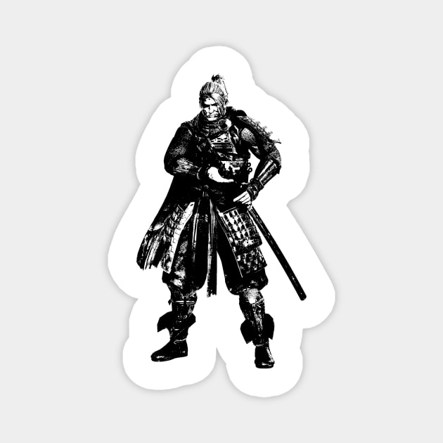 Weathered William Adams Nioh Magnet by TortillaChief