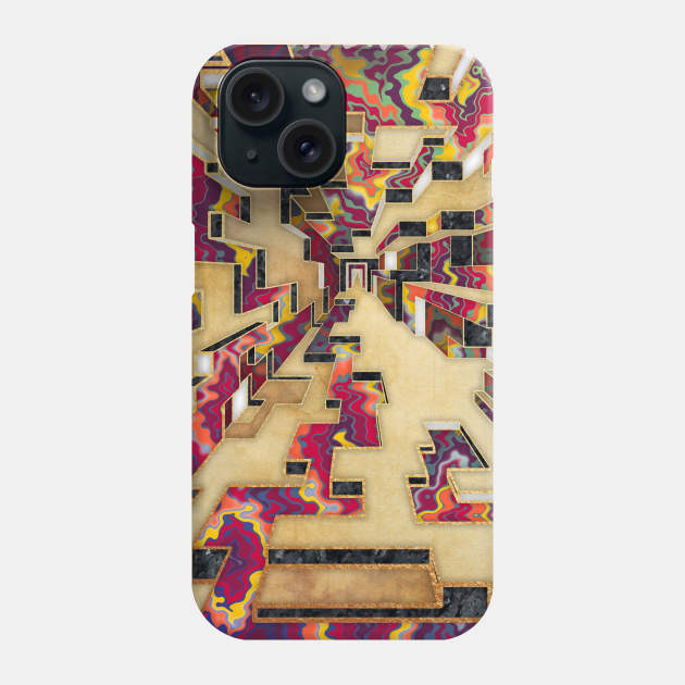 Angular Escher Phone Case by GSWartwork