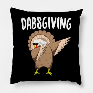 Dabsgiving Dabbing Turkey Pillow