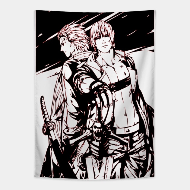 Dante and Vergil Devil May Cry Tapestry by OtakuPapercraft