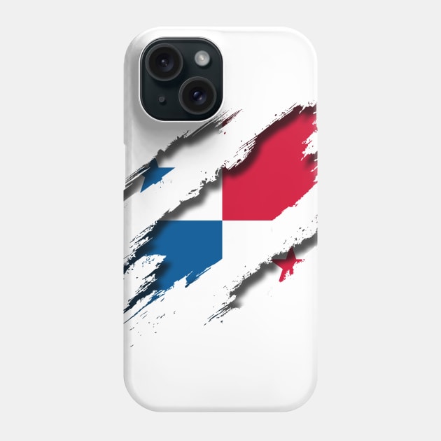 Panama Shredding Phone Case by blackcheetah