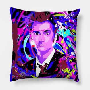 swirl 10th Doctor Pillow