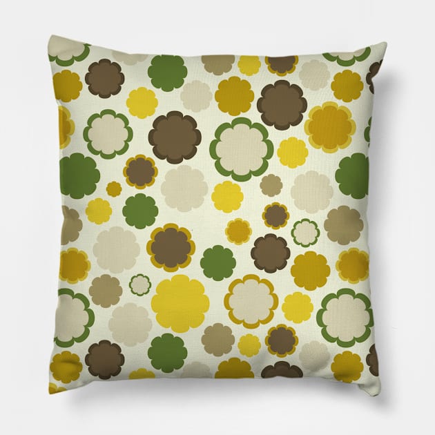 Retro Vintage 39 Pillow by RainerDesign