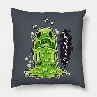 Cartoon Nausea Monster Pillow