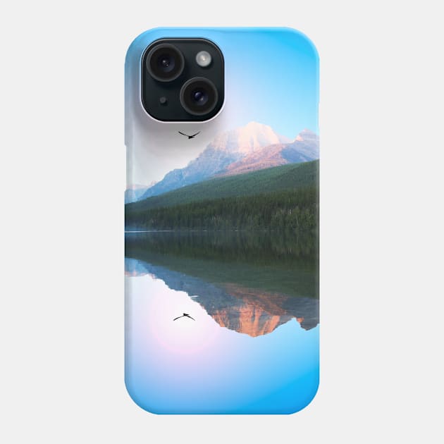 Water Mountain Phone Case by Astrablink7