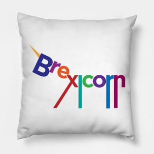 Brexicorn funny political Brexit Unicorn stay EU t-shirt Pillow