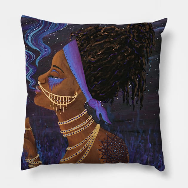 Rok Pillow by Austin Floyd Artwork