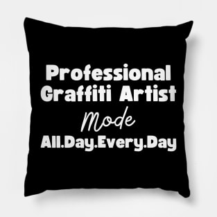 Graffiti Artist Pillow