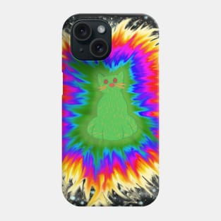 Trippy Jello Cat Art Phone Case