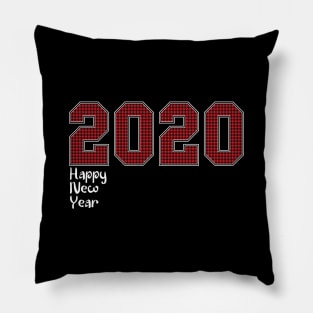 Happy New Year 2020 Pillow