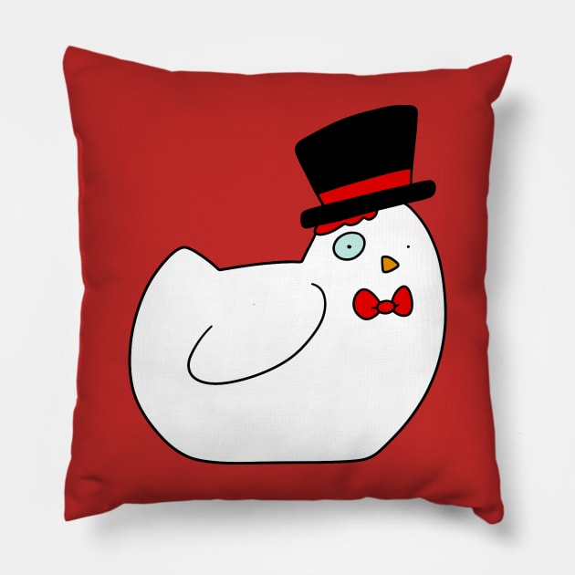 Sophisticated Chicken Pillow by saradaboru