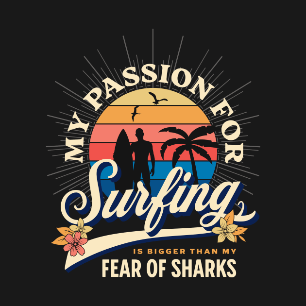 Funny Surfing Quote by PopularDesigns