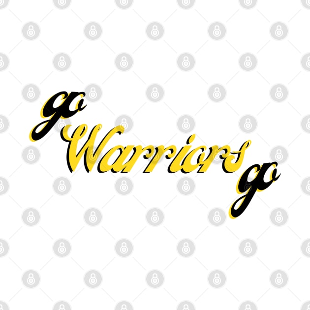 Go Warriors Go by stickersbyjori