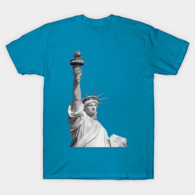 NYC T-shirt - Statue - T-Shirt | TeePublic