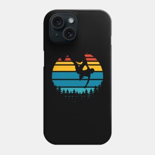 Vintage Rock Climbing Mountain Climbing Rocks Phone Case