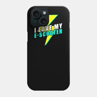 e-scooter scooter escooter Phone Case