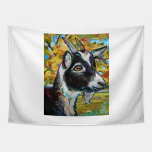 Cute Baby Black Goat Tapestry