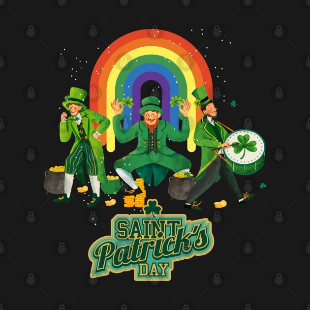 Leprechaun Griddy Dance St Patricks Day 2023 Boys Girls Men by Adam4you