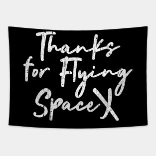 Thanks for Flying SpaceX Tapestry