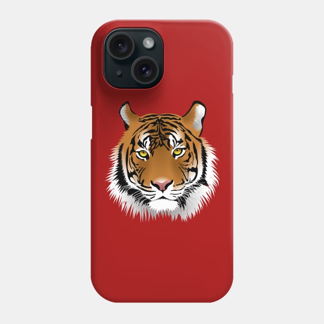 Hypnotic Bengal Tiger Phone Case by PrintArtdotUS