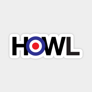 Howl Force Brit Magnet