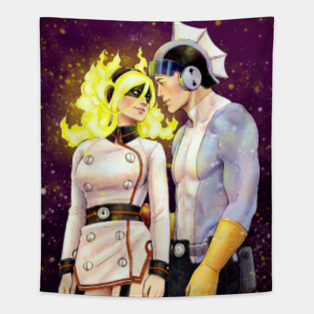 Burnin Manual Boiling Bnha Tapestry Teepublic