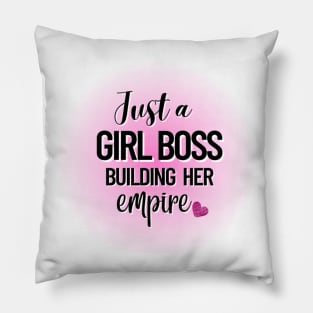 Just a girl boss building her empire. Pillow