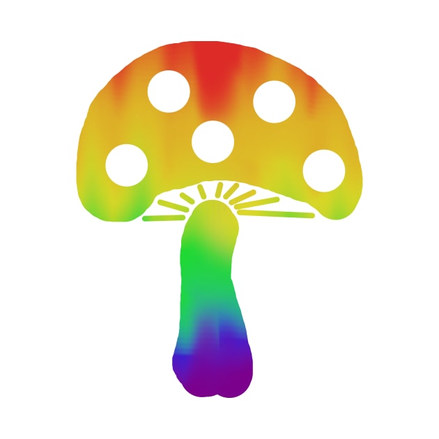 Rainbow Mushroom by LochNestFarm