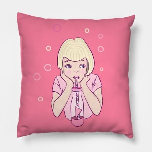 Cute Girl Design Pillow