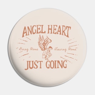 Angel Heart (with Cas) Pin