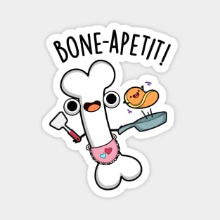 Bone Apetit Funny Cooking Pun Magnet