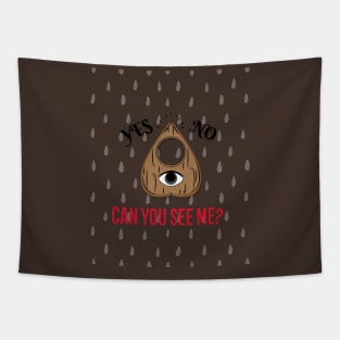 The Mysterious Eye Can You See Me Ouija Tapestry