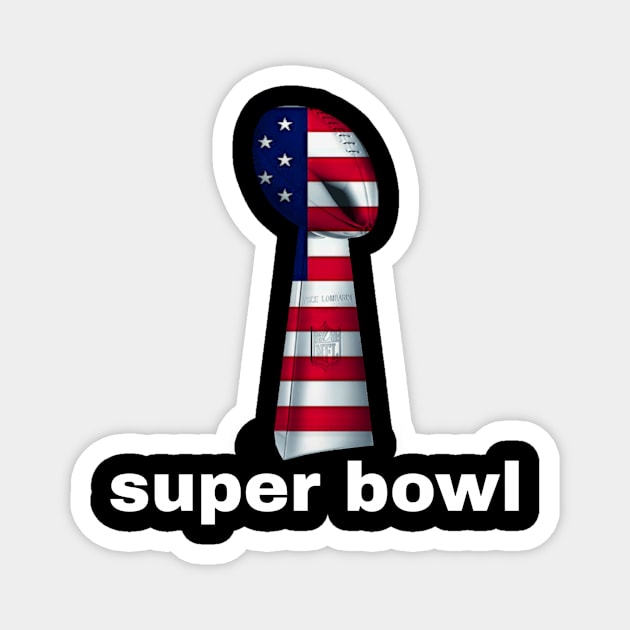 Super Bowl Magnet by ERRAMSHOP