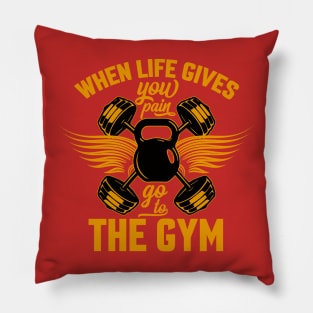 Go to The Gym Pillow