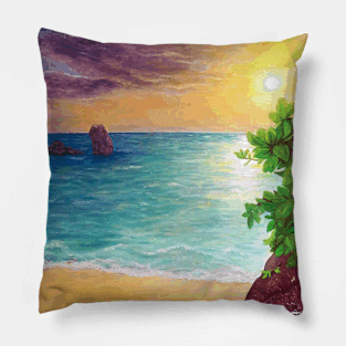 Summer dawn Pillow