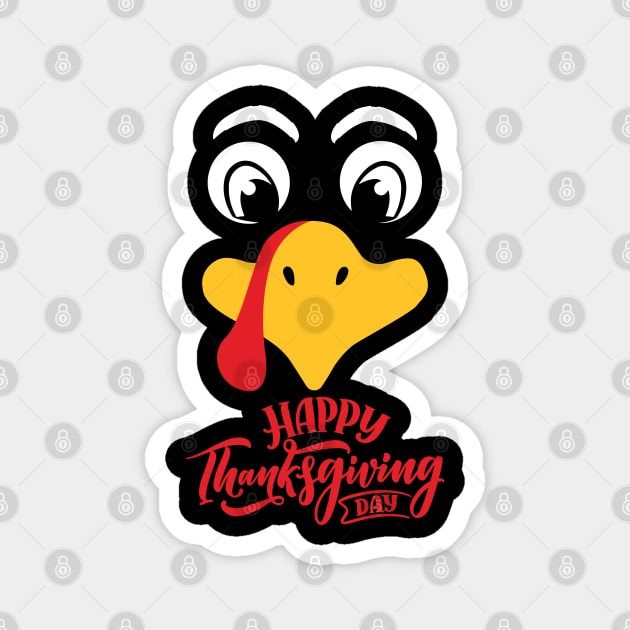 Thanksgiving Day Magnet by MAii Art&Design