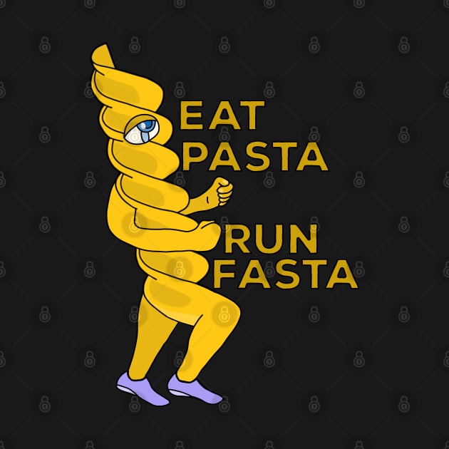 Eat pasta run fasta by DiegoCarvalho