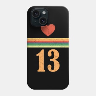 A New Doctor Is In The House - Heart Stripes Thirteen 1 Phone Case