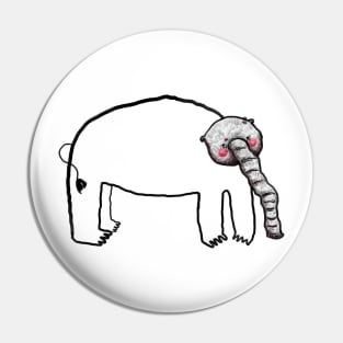 an elephant Pin