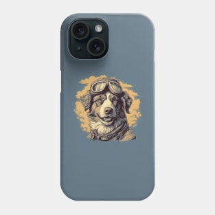 Aviator dog Phone Case