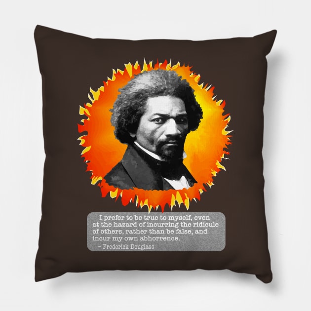 Firey Orator F Douglass Pillow by NN Tease