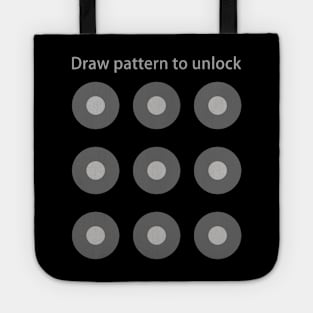 Draw Pattern to Unlock Tote