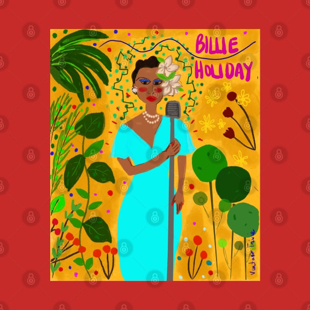 Women in Jazz series: Featuring Billie Holiday by Vintagetrixie-