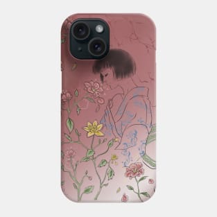 Kimono & Flowers Phone Case